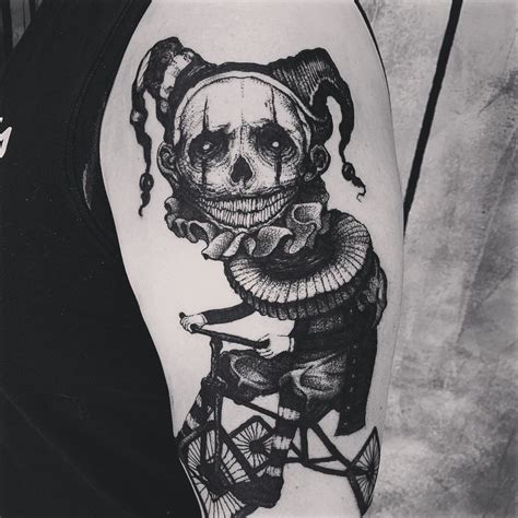 dark creepy tattoo